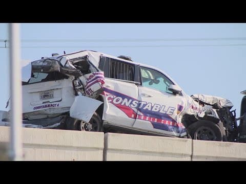 Driver in Beltway 8 deputy crash had no valid license, court says