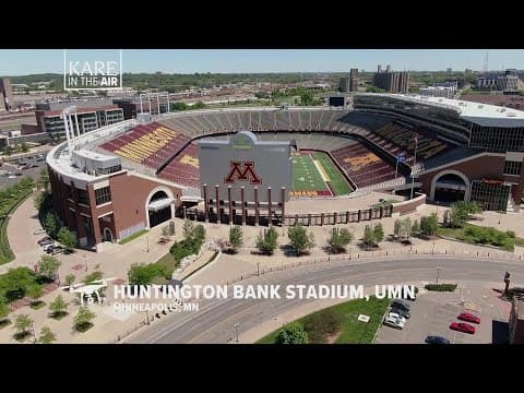 KARE in the Air: Huntington Bank Stadium at U of M