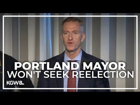Wheeler rules out running for third term as Portland mayor