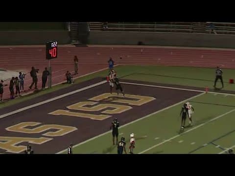 Duncanville TE Zachery Turner makes a great catch to put Duncanville up