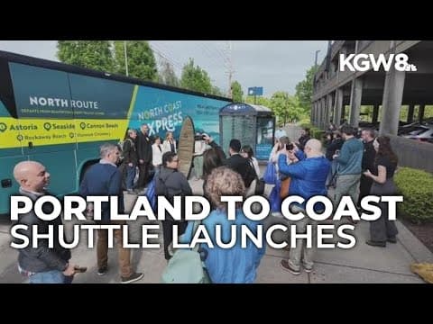 New Portland to Oregon Coast shuttle launches Memorial Day weekend