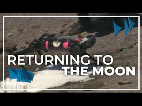 Researchers utilize Mount Hood to help land on moon with a robot
