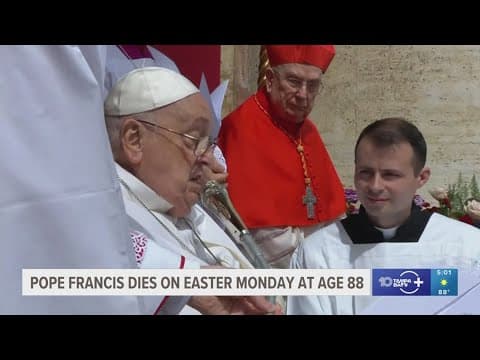Pope Francis' cause of death released by Vatican