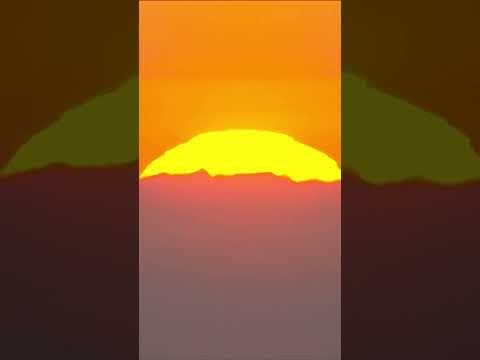 Sun rises on plains east of Denver