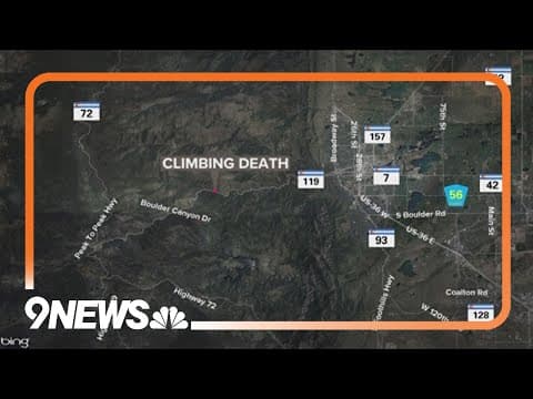 Climber dies after 20 foot fall in Boulder County