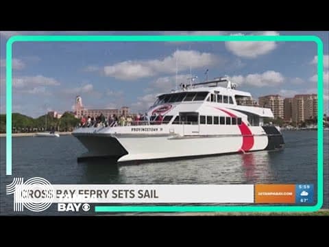 Cross Bay Ferry sets sail with extended calendar