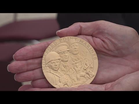 Original Montford Point Marine honored with highest civilian award