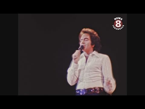Neil Diamond concert at the San Diego Sports Arena in 1976