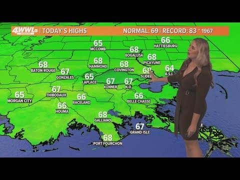 Saturday morning weather: gorgeous day for Bayou Classic, rain Sunday