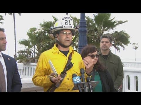 Fire officials give update on Oceanside Pier fire