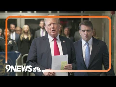 Closing arguments continue in former President Donald Trump's hush money trial