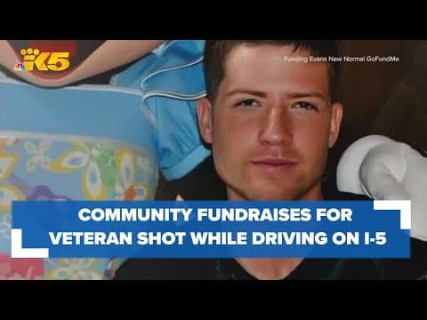 As military veteran recovers from I-5 shooting, community raises funds for 'new normal'