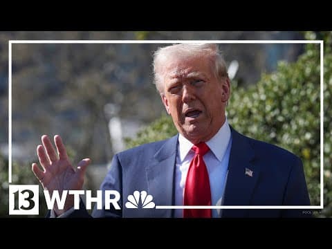 President Trump pulls back on threat to double steel, aluminum tariffs for Canada