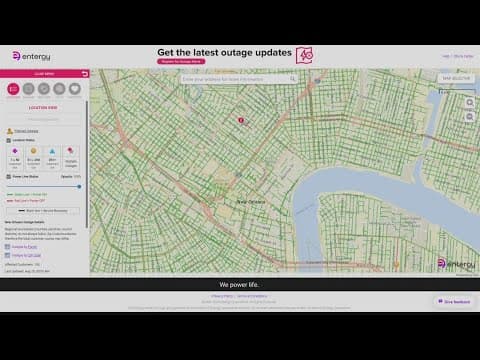Power restored to most in New Orleans