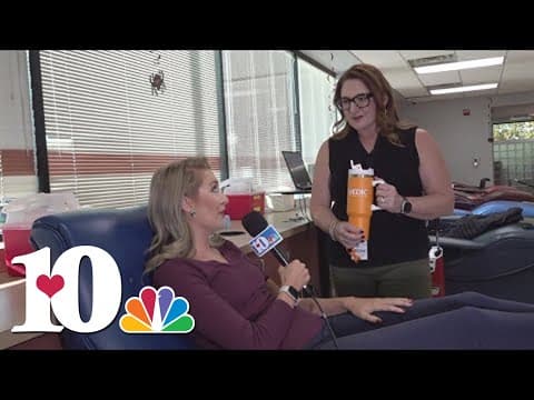 Donating blood means helping your neighbors