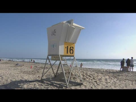 San Diego lifeguards give tips on how to stay safe while swimming in the ocean