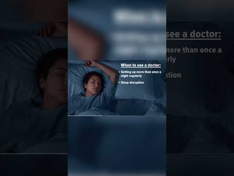 How to know if waking up to use the bathroom is a sign of more serious issues