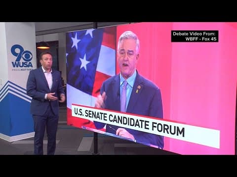 Maryland Senate forum held in Baltimore for two democratic nominees