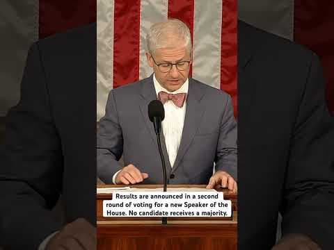 Results announced in the 2nd round of votes for House Speaker, as Rep. Jim Jordan falls short.