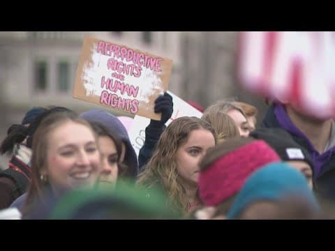 The Women's March begins Saturday at noon, despite bitter cold