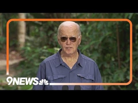 Biden becomes first sitting U.S. president to visit Amazon rainforest