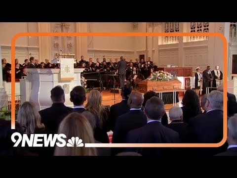 Former first lady Rosalynn Carter honored in tribute service