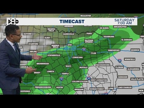 DFW Weather: Latest forecast and timeline for next rain chances
