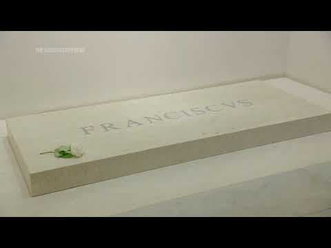 Video shows Pope Francis' tomb inside Rome's St. Mary Major's Basilica where he was laid to rest
