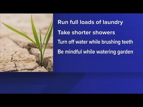 Drought watch in effect in the region