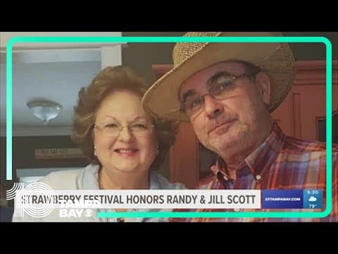 Florida Strawberry Festival honors longtime announcer, wife who died in car crash