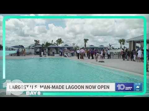 Mirada Lagoon: Largest US man-made lagoon opens right here in the Tampa Bay area
