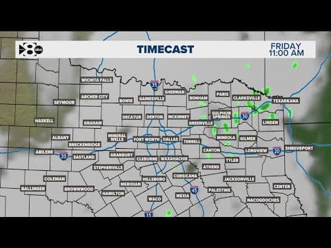 DFW Weather: Cloudy start to the weekend