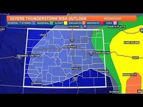 Extended forecast: Spotty evening showers, with storms to the east