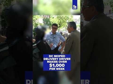 DC delivery driver makes over $1,000 per week