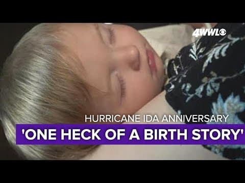 Baby born before Hurricane Ida survived thanks to kindness of strangers
