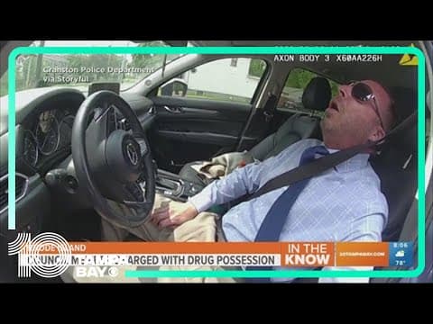 Rhode Island councilman found asleep in car with crackpipe