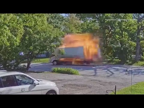 Box truck explodes in Chicago suburb