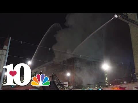 Fire at Morristown's historic Parks-Belk Building collapses roof and several floors, no injuries rep