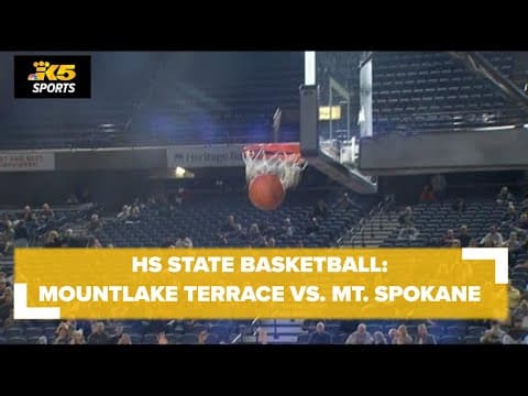 HS State Basketball Qtrs:  Mountlake Terrace vs. Mt. Spokane Boys