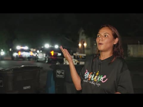 Tarrant County authorities search for a group that robbed someone at gunpoint and took off