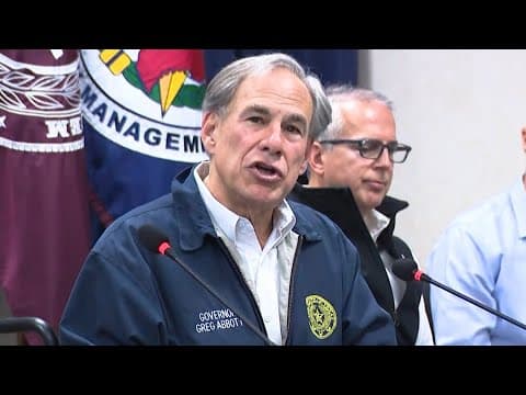Greg Abbott full presser on winter weather in Texas