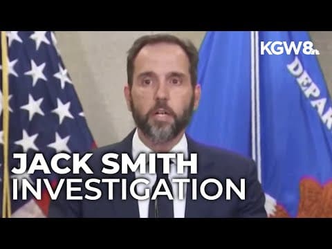 Ex-Trump special counsel Jack Smith under federal investigation from Special Counsel Office