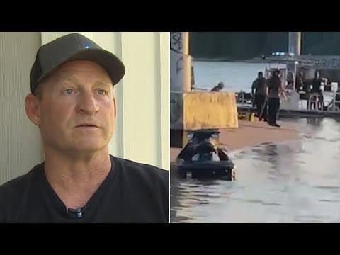 Man describes rescuing woman from San Jacinto River | One man didn't survive