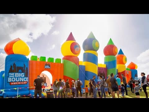 The World's Largest Bounce House coming to Grove City this summer