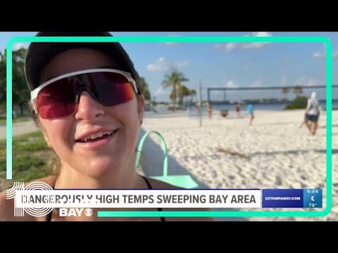 Tampa Bay will be feeling the heat, NWS says