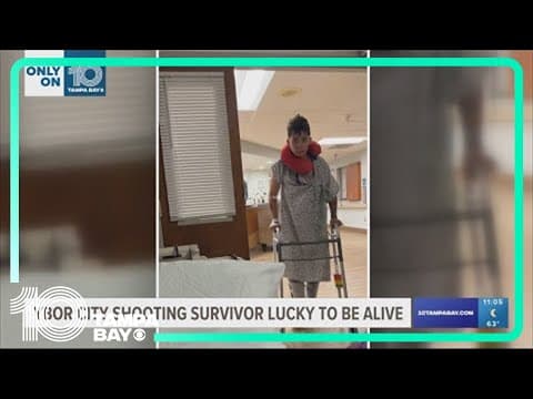 Lakeland 20-year-old speaks from hospital bed after Ybor City shooting