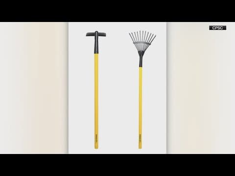 Some children's gardening toys recalled