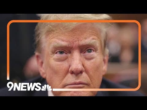 Closing arguments underway in Trump hush money trial