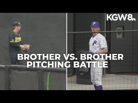 Sherwood brothers and pitchers compete against each other in baseball game