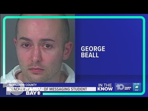 Hernando teacher accused of sending inappropriate messages to 14-year-old student